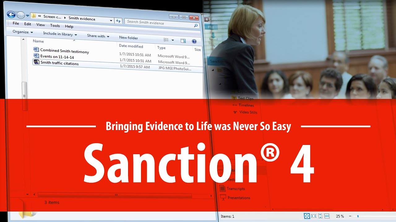 Sanction 4 Litigation Presentation Software