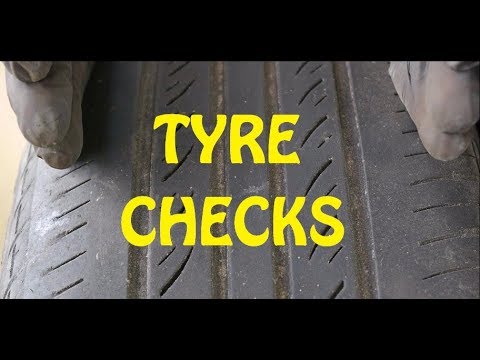 Vehicle Maintenance 101 = TYRE CHECKS