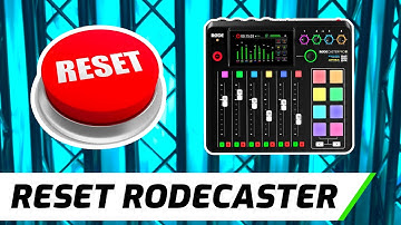 3 Easy Ways to Reset Rodecaster Pro | How to Fix Common Issues