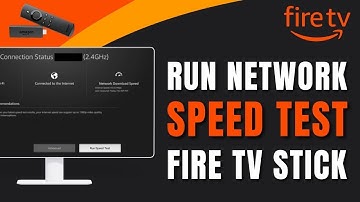 How to Run Network Speed Test on Fire TV Stick !
