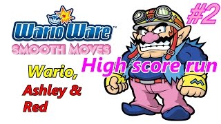 Wii Playthrough Warioware Smooth Moves - High Score Run Wario And Ashley