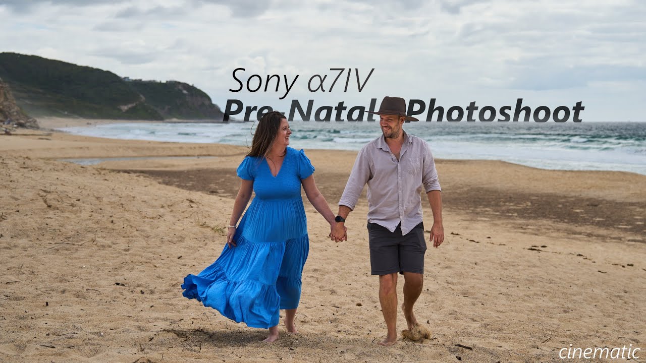Sony a7IV Cinematic couple PHOTOSHOOT | Behind the Scenes