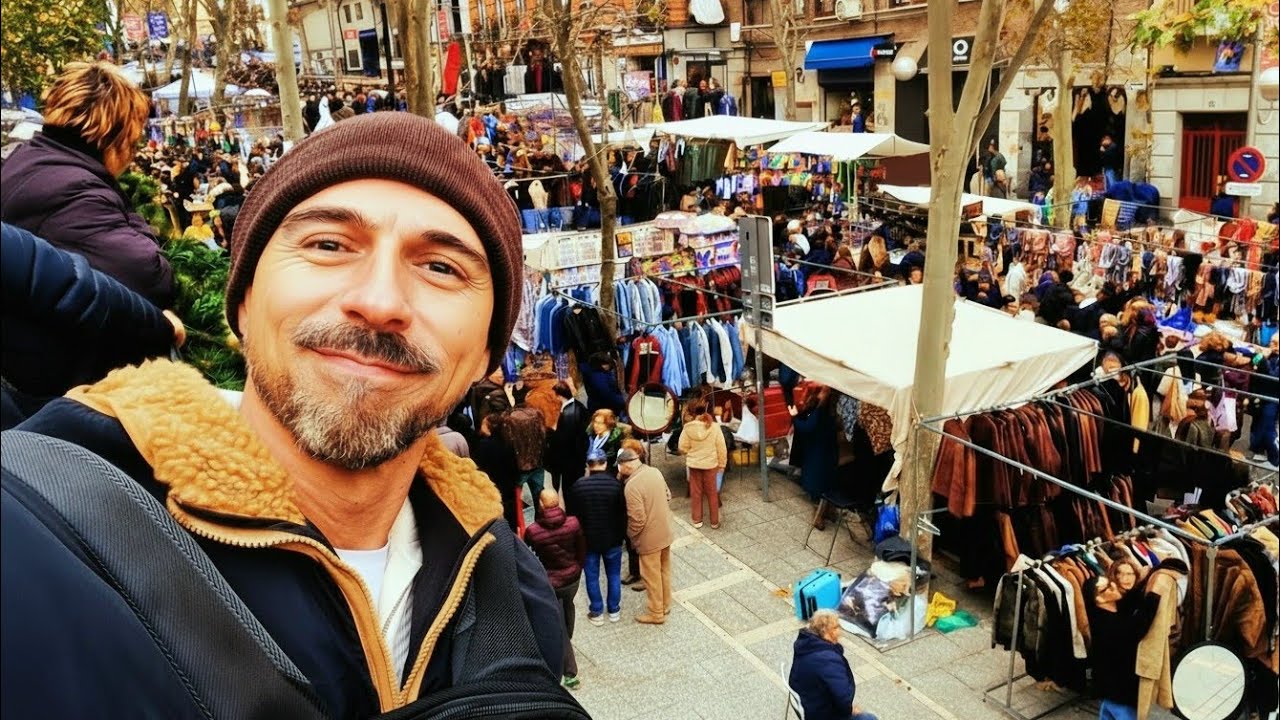 El Rastro de Madrid sorprende.