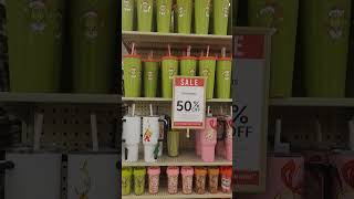 Grinchy Cups💗💗#hobbylobby#hobbylobbyshopping#hobbylobbyfinds#grinch#grinchmas#cups#christmas