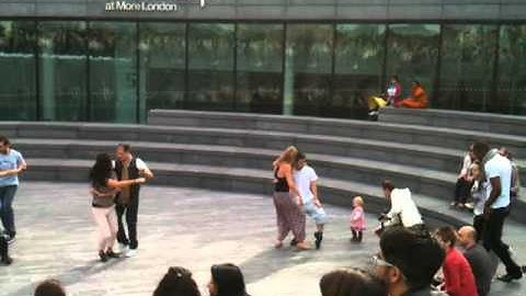 Zouk flash mob london 2012