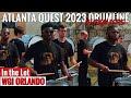 WGI 2023: Atlanta Quest  2023 Drumline | Orlando Regional | - PHAT WARM UPS