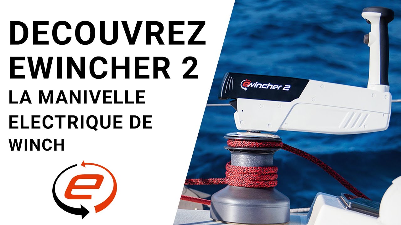 ⁣Découvrez Ewincher 2, la manivelle électrique de winch