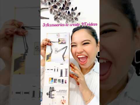 Zaruri 3 products YT videos banane ke liye#viral #minivlog #