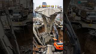 Live Ground Failure Under Pier Causes Instant Bridge Loss