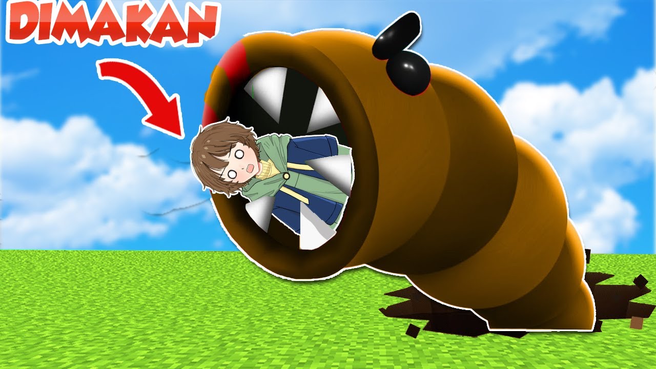 AKU DIMAKAN CACING BESAR ALASKAA !!! PARAH GA PUASA CACINGNYA !!