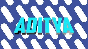 Intro for aditya surya|made on Android|4 Likes?[insp shark FX]