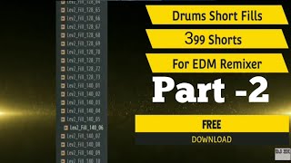 Drum Fills Sample Pack Free Download | Trap Drum Fill Drums Fill Packs | Fills Sample Pack Free 2022