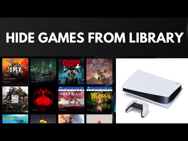 How to Hide PS4 Games From Library (Easy Method) 