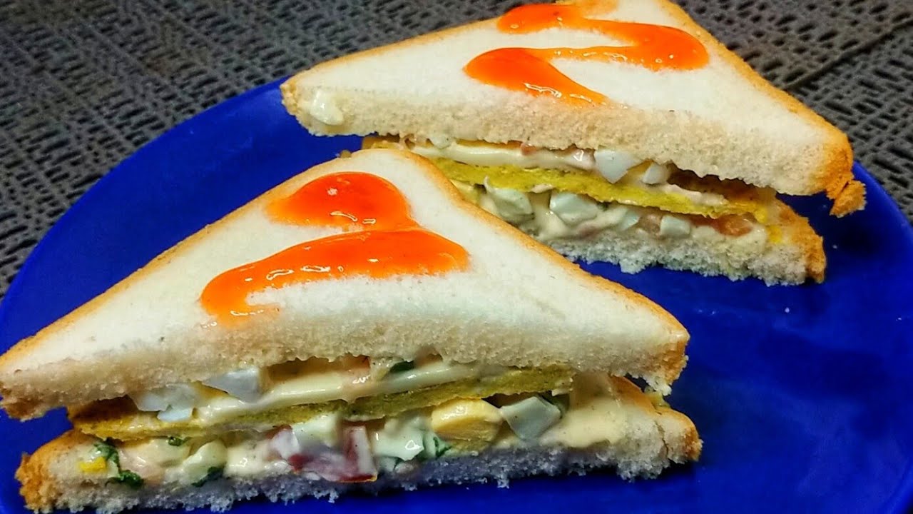 Egg Cheesy SandwichHow to do Egg Cheesy Sandwich YouTube