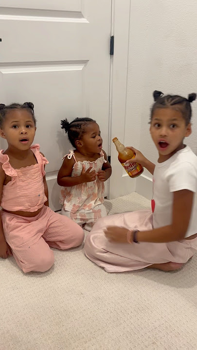 Dad catches daughters giving baby sister hot sauce #shorts