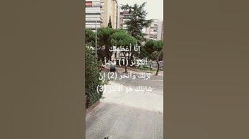 سورة الكوثر | تلاوة خاشعة | #المصحف #اكسبلور #الشيخ