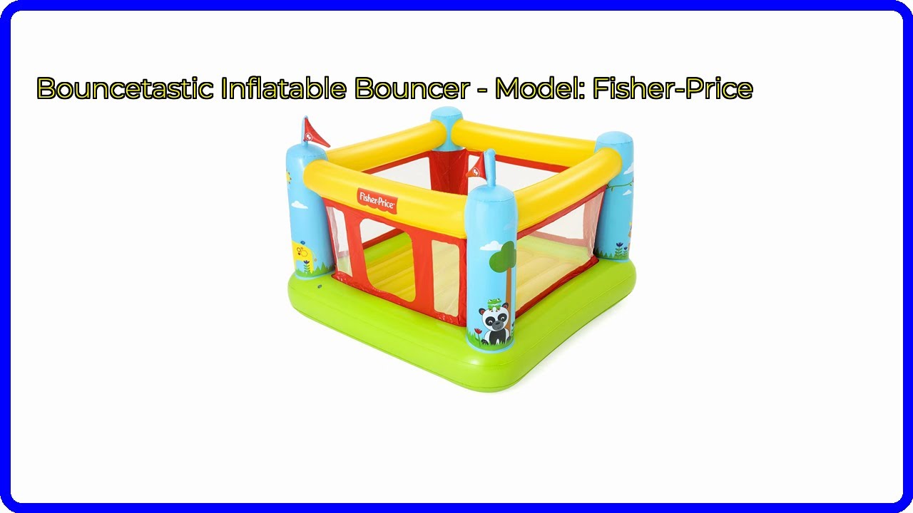 Fisher-Price - - Bestway - Fisher-Price Bouncetastic Bouncer in Multicolor