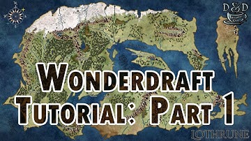 Wonderdraft Tutorial [Part 1 of 4] The Basics - D&D Breakfast Club