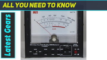 MFJ-868B Peak Reading SWR/Watt Meter: The Ultimate Power Measurement Tool!