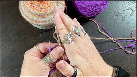 Knitting: Backwards Loop Increase, Backwards Loop Cast On