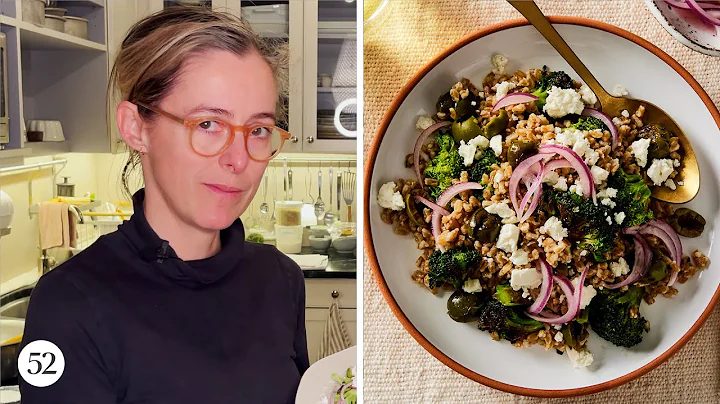 Burnt Broccoli Farro With Smashed Olives | Amanda Messes Up In the Kitchen