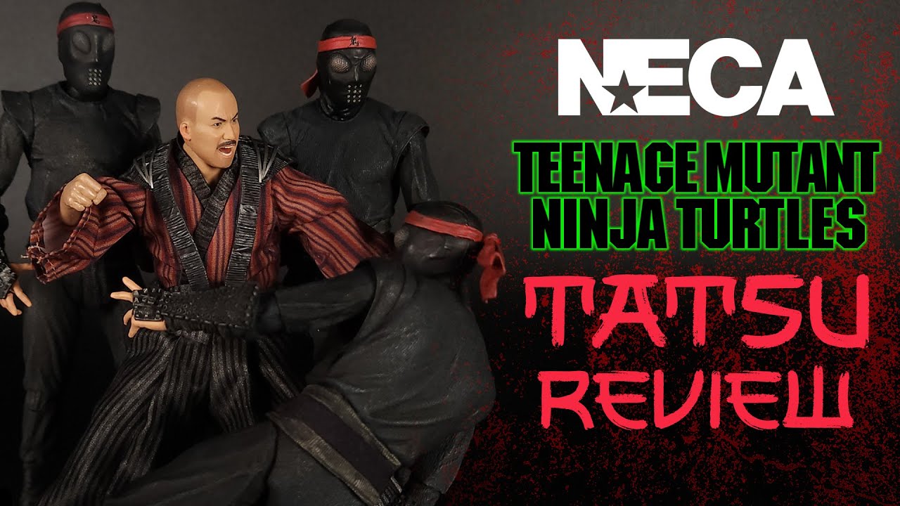 NECA 1990 TMNT Movie Ultimate Tatsu Action Figure Review