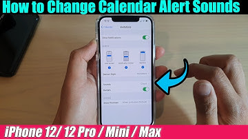 iPhone 12/12 Pro: How to Change Calendar Alert Sounds