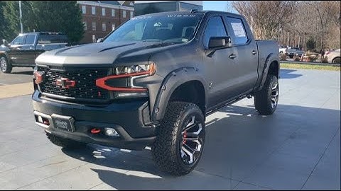 SCA Black Widow Limited Silverado