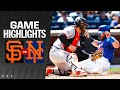 Giants vs mets game highlights 52624  mlb highlights
