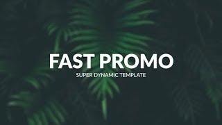 Top Apple Motion Projects: Fast Promo | For Final Cut & Apple Motion