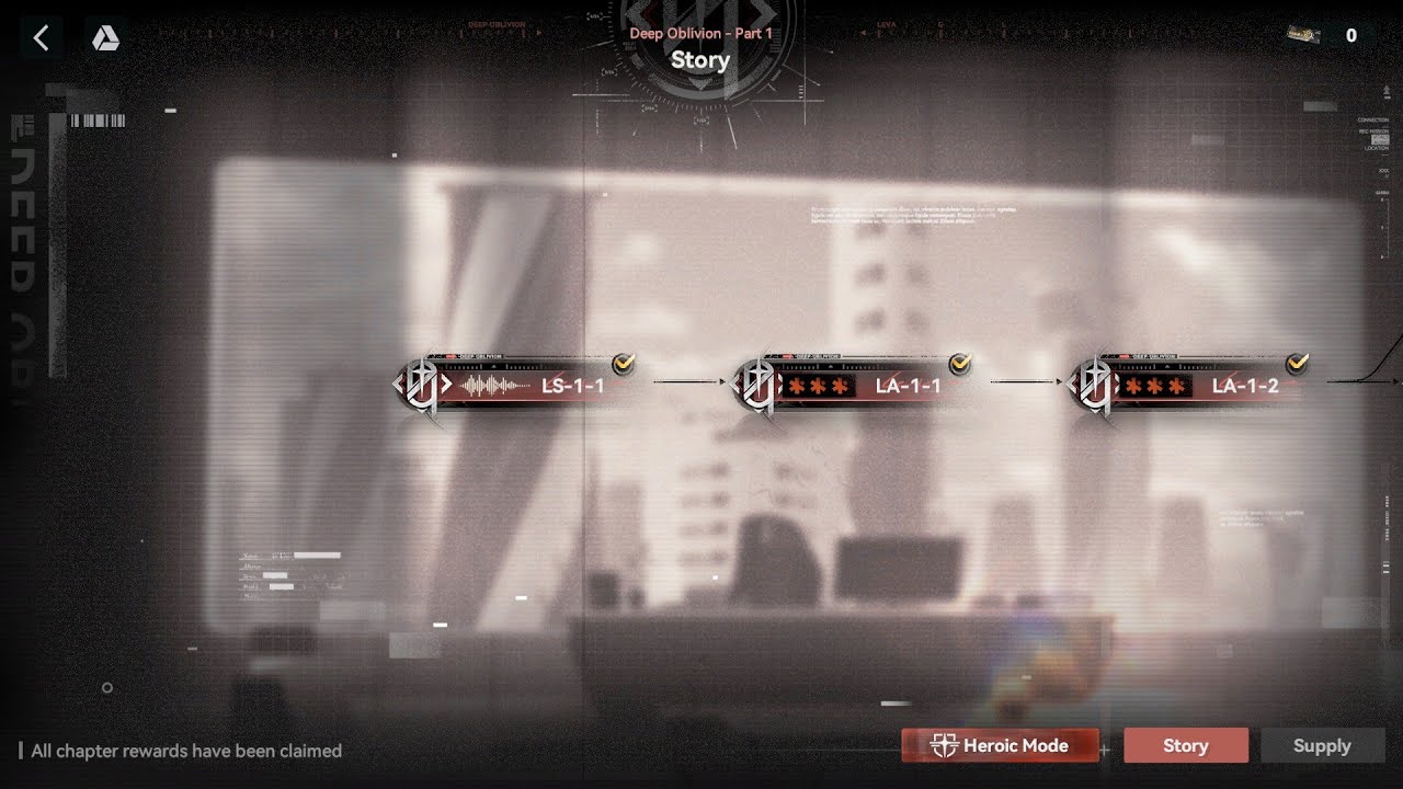 Girls' Frontline 2 - Deep Oblivion Part 1 Story Mode Heroic Playthrough ...