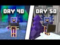 I Spent 100 Days In The Minecraft Twilight Forest...Here Are Days 40-50