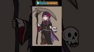 Calli the Amethyst Wizard | Project Holohammer #hololive #warhammer #art