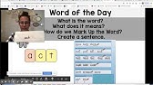 Fundations Trick Words Drill First Grade Unit 9 Week 2 Day 5 Youtube
