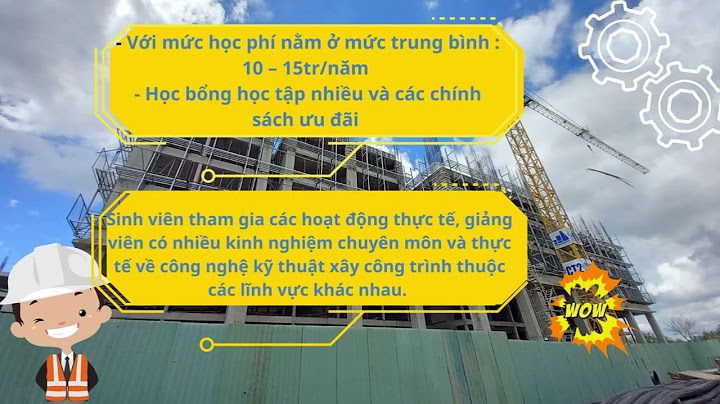 Công nghệ kỹ thuật xây dựng ra làm gì