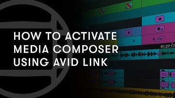 How To Activate Avid Media Composer using the Avid Link