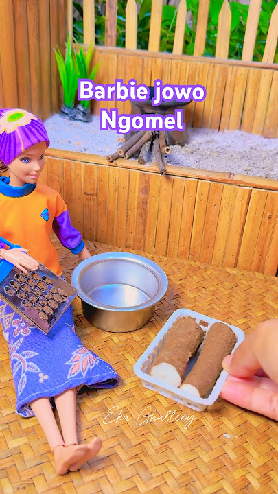 Javanese barbie grumbling #javanesebarbie #minicooking