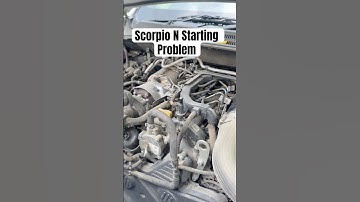 Scorpio N starting problem  #p206a #biharcarmechanic #scorpio