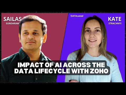 Impact of AI across the data lifecycle with Zoho