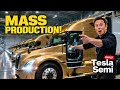 Tesla Semi Enters MASS Production — One Truck Every 5 Minutes!