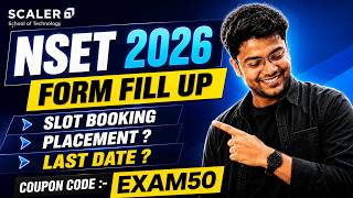 Complete SCALER NSET 2026 Form Fill Up | Scholarship Details &amp; Placement Prospects