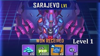 Wind Wings: Space Shooter | Battle Mode | SERAJEVO Level 1 | By Apache Gamers Official