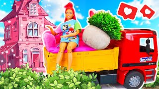 🏡 Barbie déménage dans sa maison de rêve! La vie de Barbie et Ken| jeux avec poupées en français