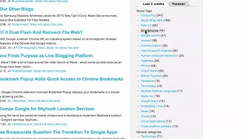 Semantic web + Twitter + Faceted searching demo on faveeo.com