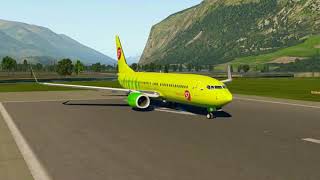 TAKEOFF Boeing 737 S7airlinesX-plane 11