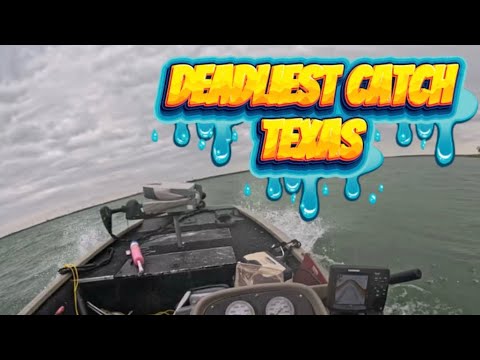 Crazy Wind came outta nowhere! #texasfishing #fishing #deadliestcatch #bass #fish #catfish #trending