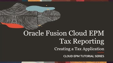 Creating a Tax Reporting Application