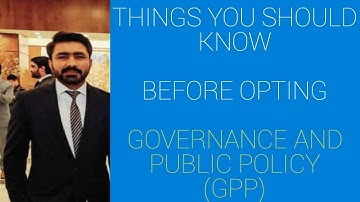 Why Choose Governance and Public Policy for the CSS Exam