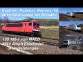 Captrain railpool metrans mit ihren gterzgen bei dresden