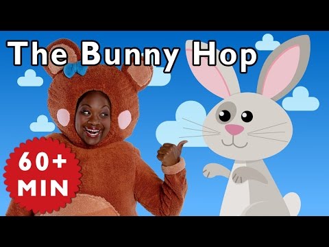 The Bunny Hop More | Nursery Rhymes From Mother Goose Club